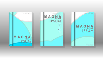 Abstract low circle shape background for corporate business annual report book cover brochure flyer poster. Eps10 vector template