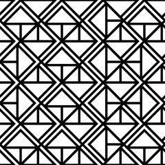 Geometric Shape Seamless Pattern