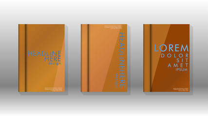 Cover book with a geometric design background.