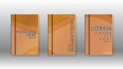 Cover book with a geometric design background.