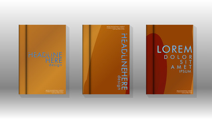 Cover book with a geometric design background.