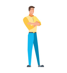 Isolated man design vector ilustration