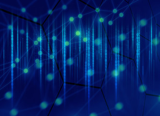 ai internet of thing, network background 3d illustration rendering, data deep learning, robotic science, neuron plexus futuristic, supercomputer, brain technology digital science