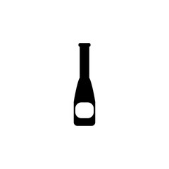 Wine icon. Alcohol drink restaurant symbol