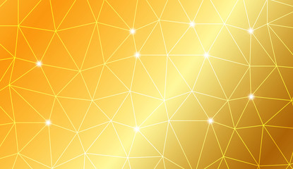 Modern geometrical abstract background with polygonal elements For textures or wallpaper. Vector illustration. Creative gradient color