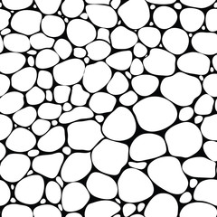 Texture pattern stones. Seamless pattern.Vector illustration.