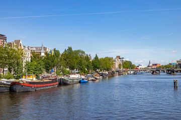 Fototapeta na wymiar Amstel river