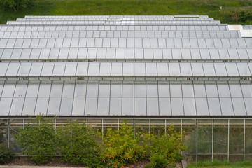 Le Havre, France - 05 31 2019: Suspended garden. A canopy