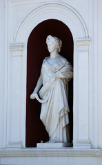 Antic woman sculpture