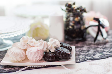 candy bar and cake
