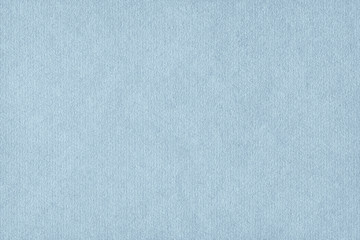 Photograph of artist coarse grain striped pale powder blue watercolor paper texture sample