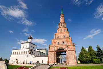 Watch tower Syuyumbike Kazan Kremlin, Tatarstan Republic.
