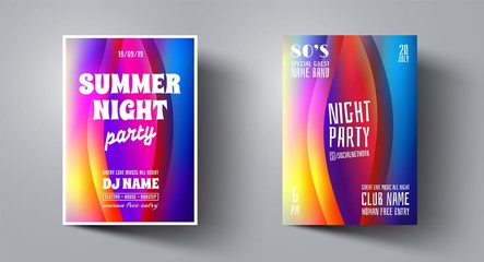 Party flyer,poster template.Abstract background design banner for music night club,disco club,dance event,invitation,dj card,holiday,celebration,entertainment,show,concert.Modern vector illustration.
