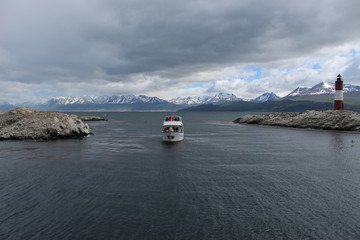 Phare des éclaireurs dans le canal de Beagle