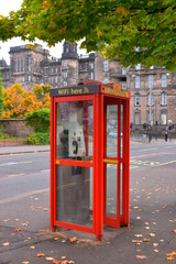 Phone box;England