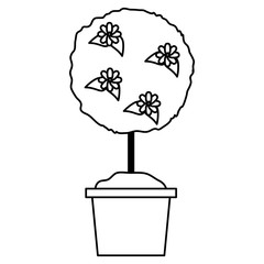 tools decoration gardening flat design