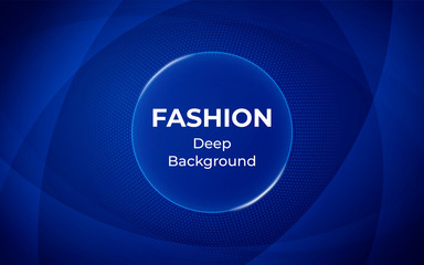 Abstract background. Trendy dark blue banner design. Geometric Shapes with Gradient. Business template for a bright color. Illusion stripes background.