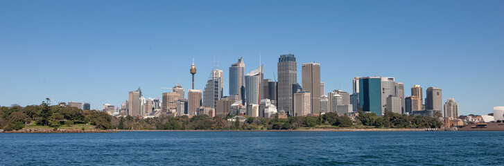 Skyline Sydney Australia. panorama