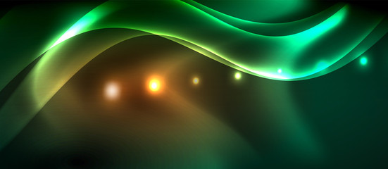 Glowing shiny light abstract background