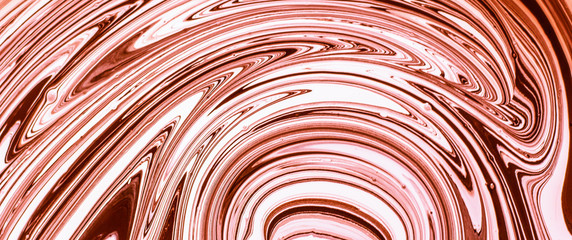 Coral abstract background. Main trend concept. Liquid art concept