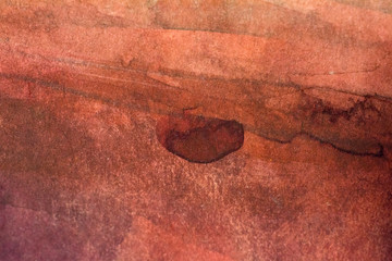 Abstract Watercolor Background red art