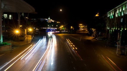 night Tbilisi in all its glory