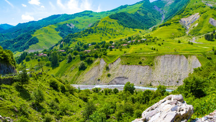 Fototapeta na wymiar magnificent nature of Georgia