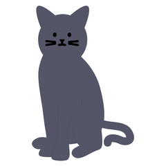 cute cat mascot adorable character