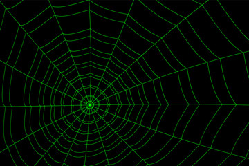 concentric white web on a gray background