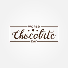 World Chocolate Days Vector Design
