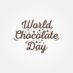 World Chocolate Days Vector Design