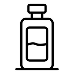 Marine deodorant icon. Outline marine deodorant vector icon for web design isolated on white background