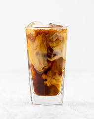 iced coffee with milk