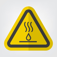 Hot Liquids Symbol Sign Isolate On White Background,Vector Illustration EPS.10