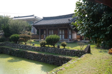Fototapeta na wymiar Mugiyeondang old house of South Korea