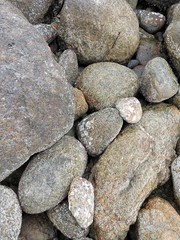 stones on the beach