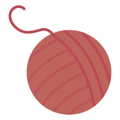 ball wool pet toy icon