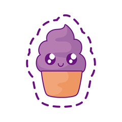 patch of delicious cupcake kawaii