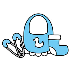 boy decoration baby shower card