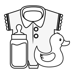 girl decoration baby shower card