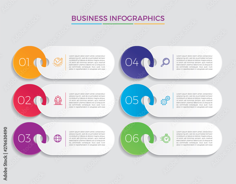 Aufkleber infographic design vector and marketing icons can be used for workflow layout, diagram, annual repor