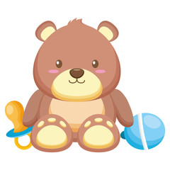 boy decoration baby shower card