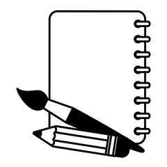 back to school flat design