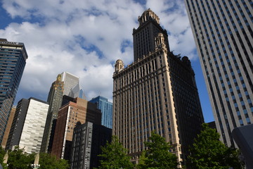 Fototapeta na wymiar Chicago Buildings
