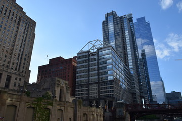 Fototapeta na wymiar Boeing Building in Chicago