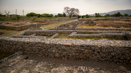 Ruins of the city of Sirkap, Taxila, Pakistan, built by the Greco-Bactrian King Demetrius around 180 BC. UNESCO World Heritage.