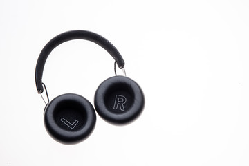 headphones isolated on white background