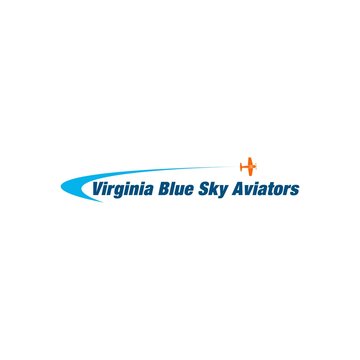 simple aviation plane vector logo