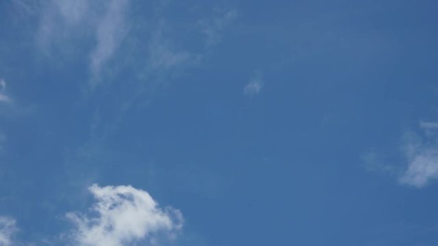 Time lapse Beautiful Rolling Clouds mover sky background