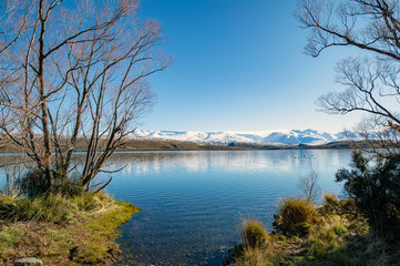 Lake Macgregor,South Island New Zealand